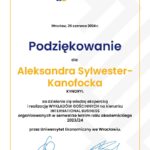 wkład gościnny Ola Kanofocka