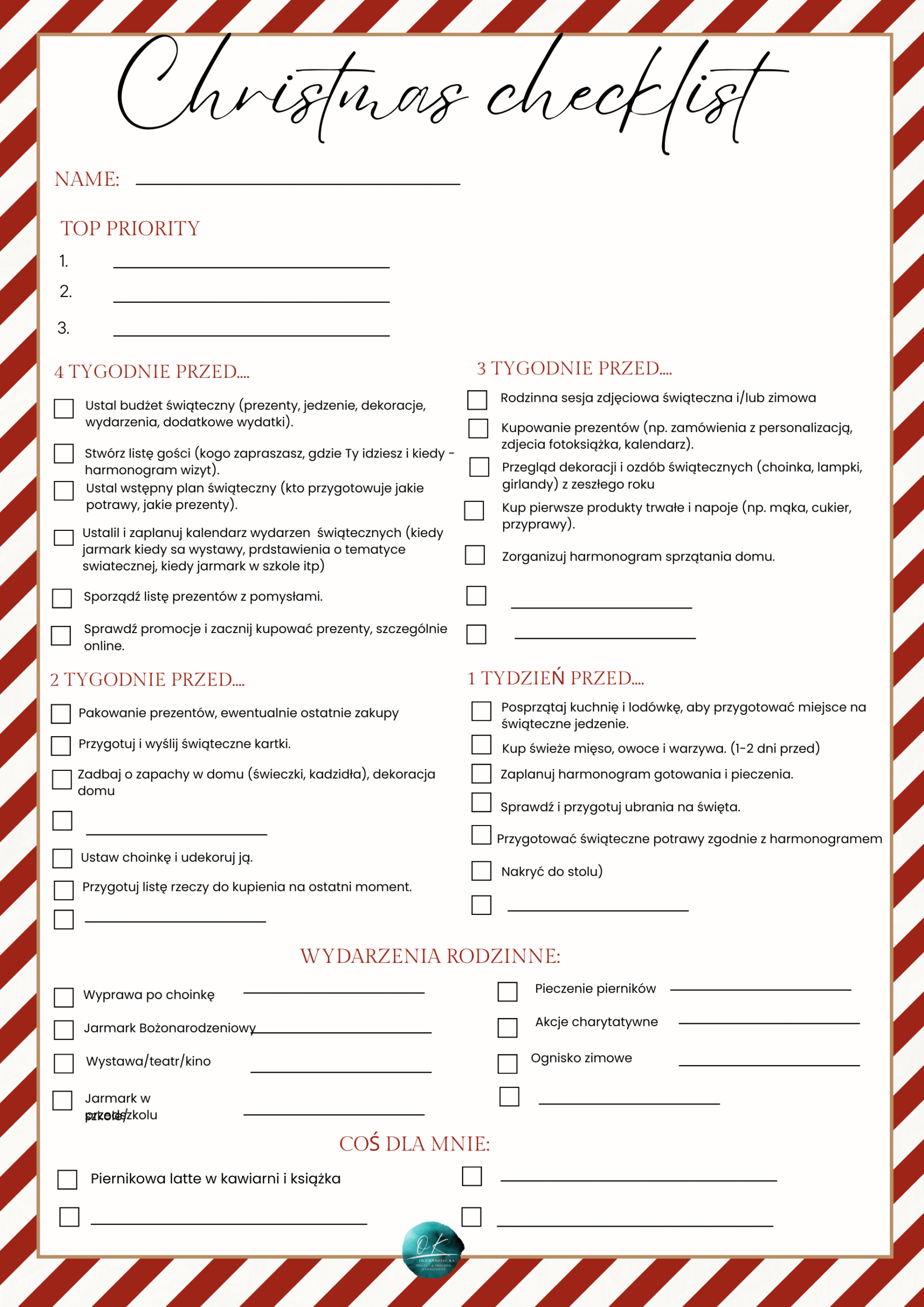 Christmas Checklista – czyli jak ogarnąć chaos? - obrazek 2