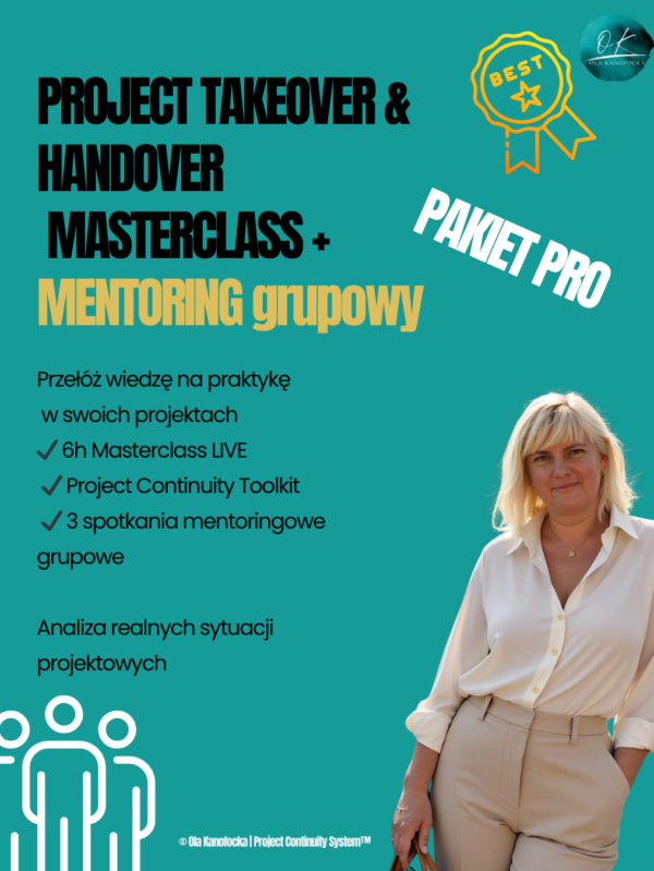 Ola Kanofocka Masterclass Project Takeover & Handover