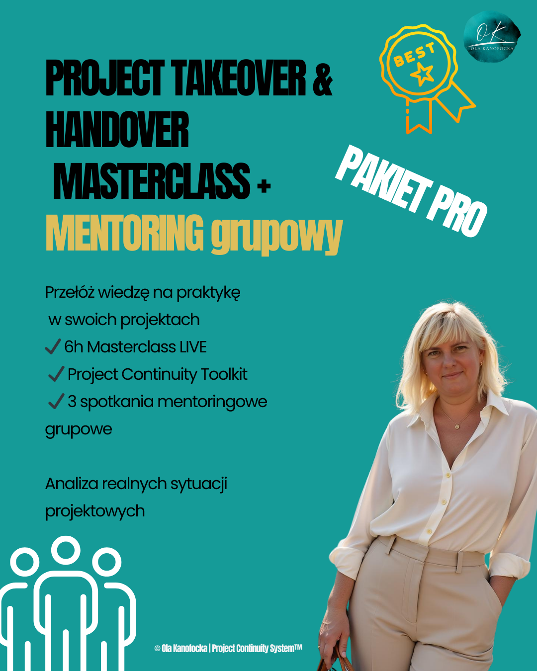 Ola Kanofocka Masterclass Project Takeover & Handover