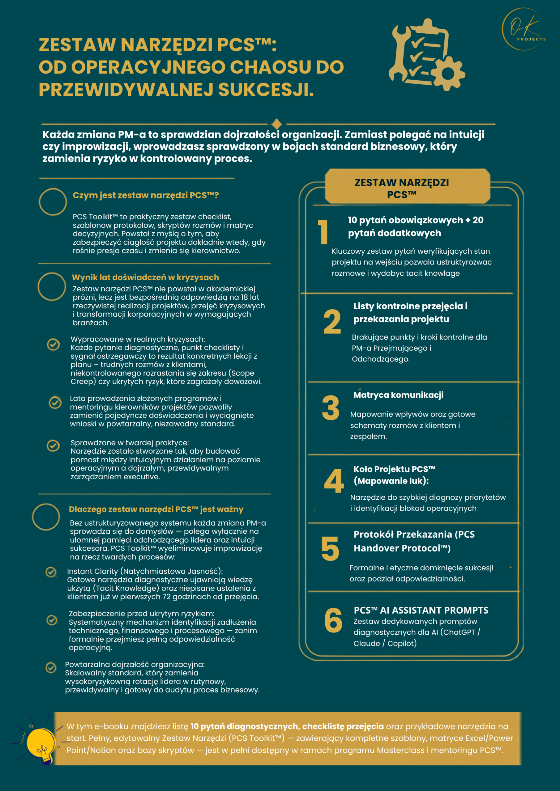 7 Złotych Zasad Przejęcia i Przekazania Projektu - obrazek 2