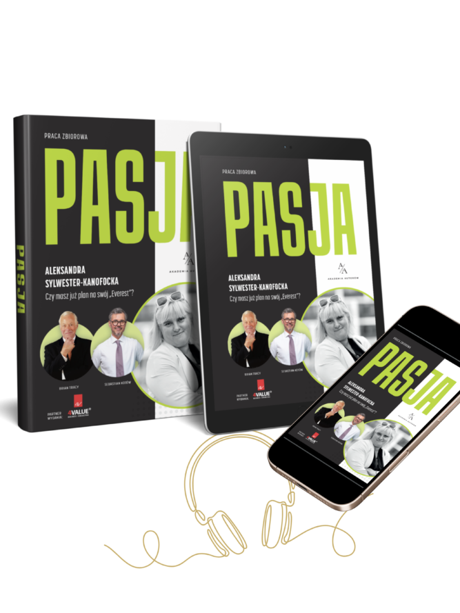 Pasja książka ebook, audiobook Ola Kanofocka, Brian Tracy